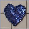 Sequin Heart Applique